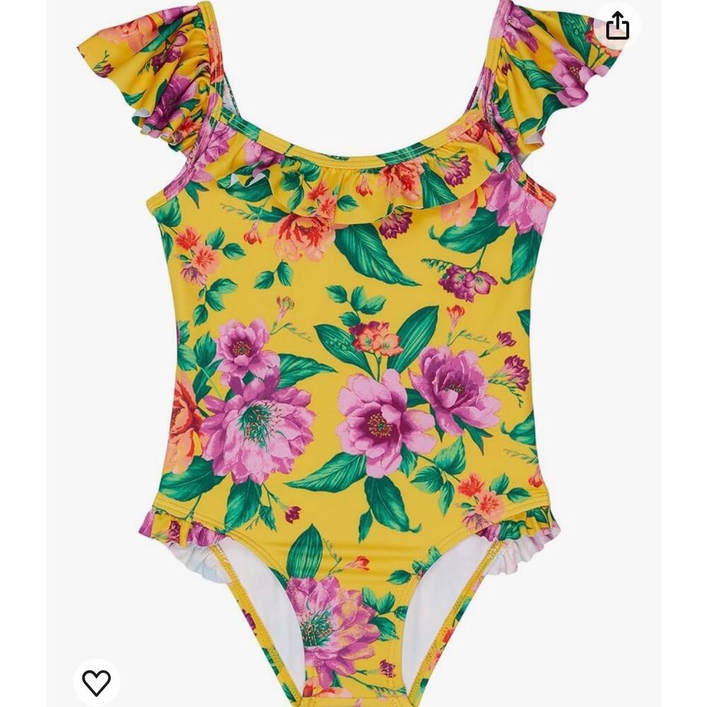 Janie And Jack Baby Girls Swimsuit Sz 12-18 Months